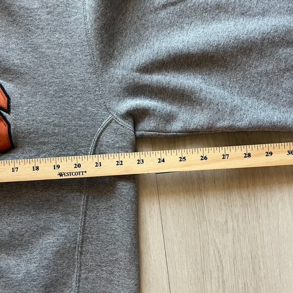 Texas longhorns Russell Athletics Crewneck Sweater men’s Large Gray Embroidered - Picture 5 of 6